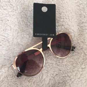 Gold Aviator Sunglass New With Tags